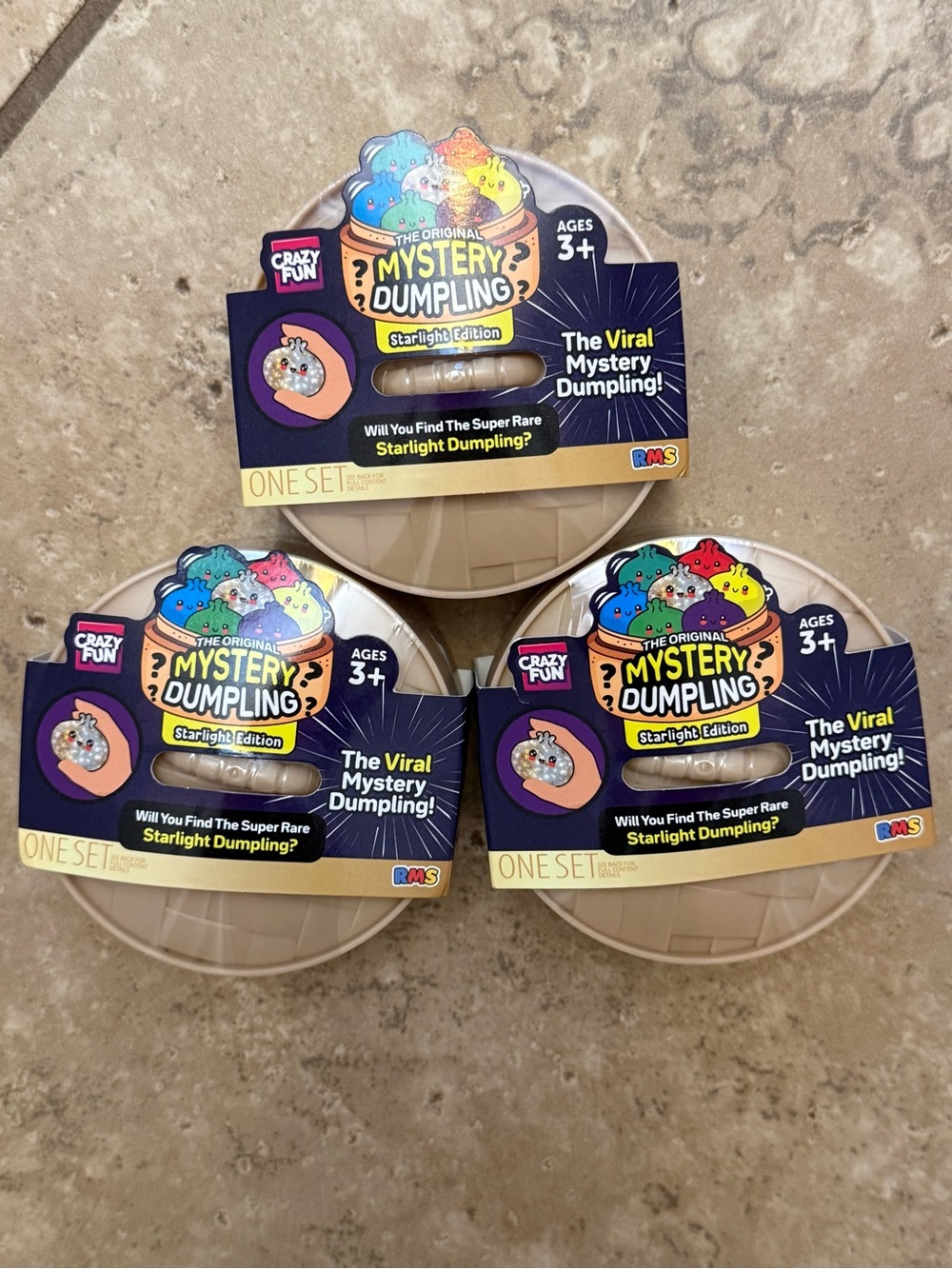 Mystery Dumpling Starlight Edition-Lot of 3